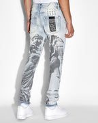 Mens Chitch Lovesik Slim Denim Jeans - Denim