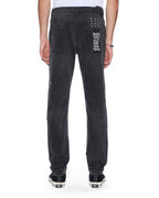 Mens Chitch Powder Grey Outfield Slim Denim Jeans - Grey