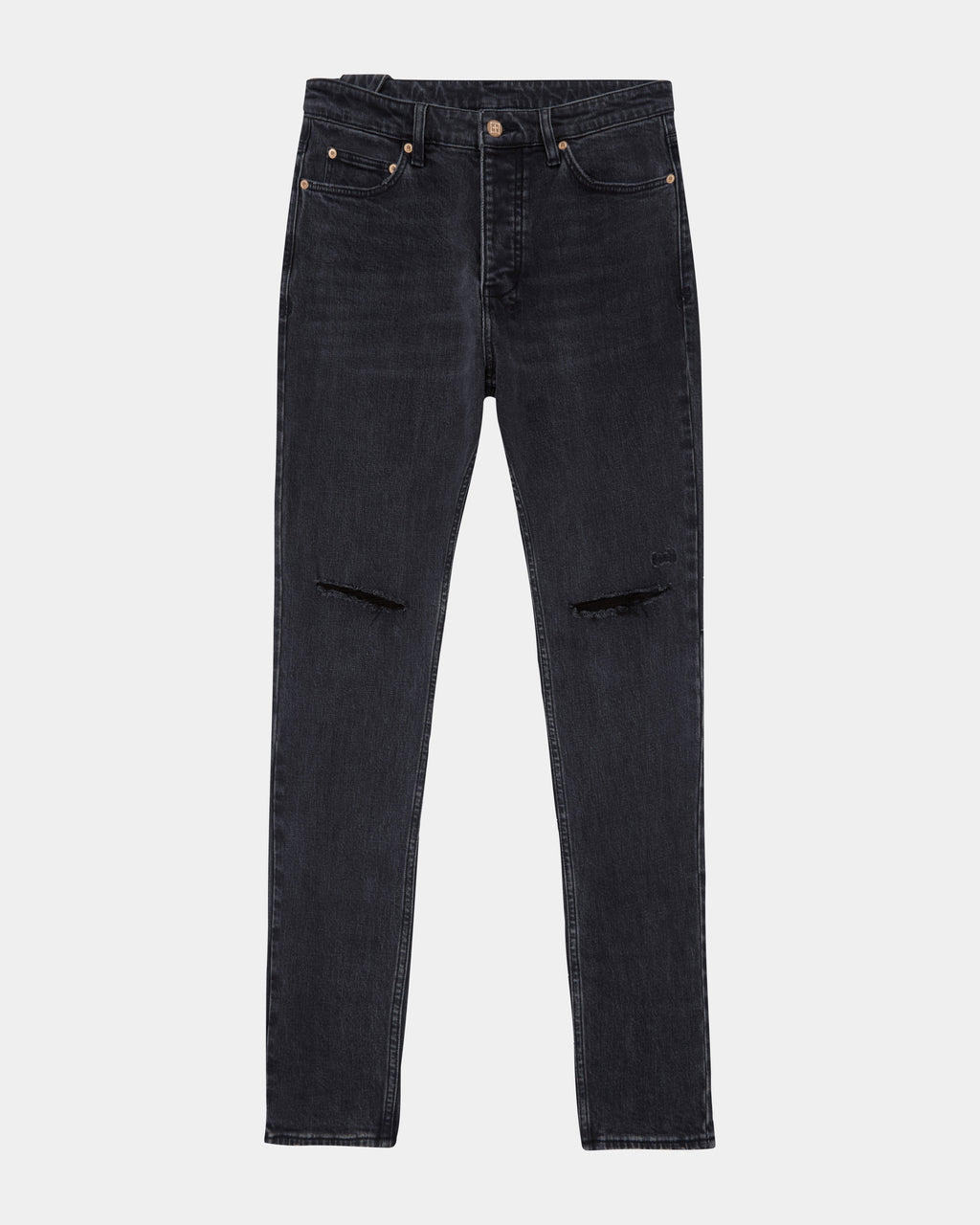 Mens Chitch All Hands Slim Denim Jeans - Black