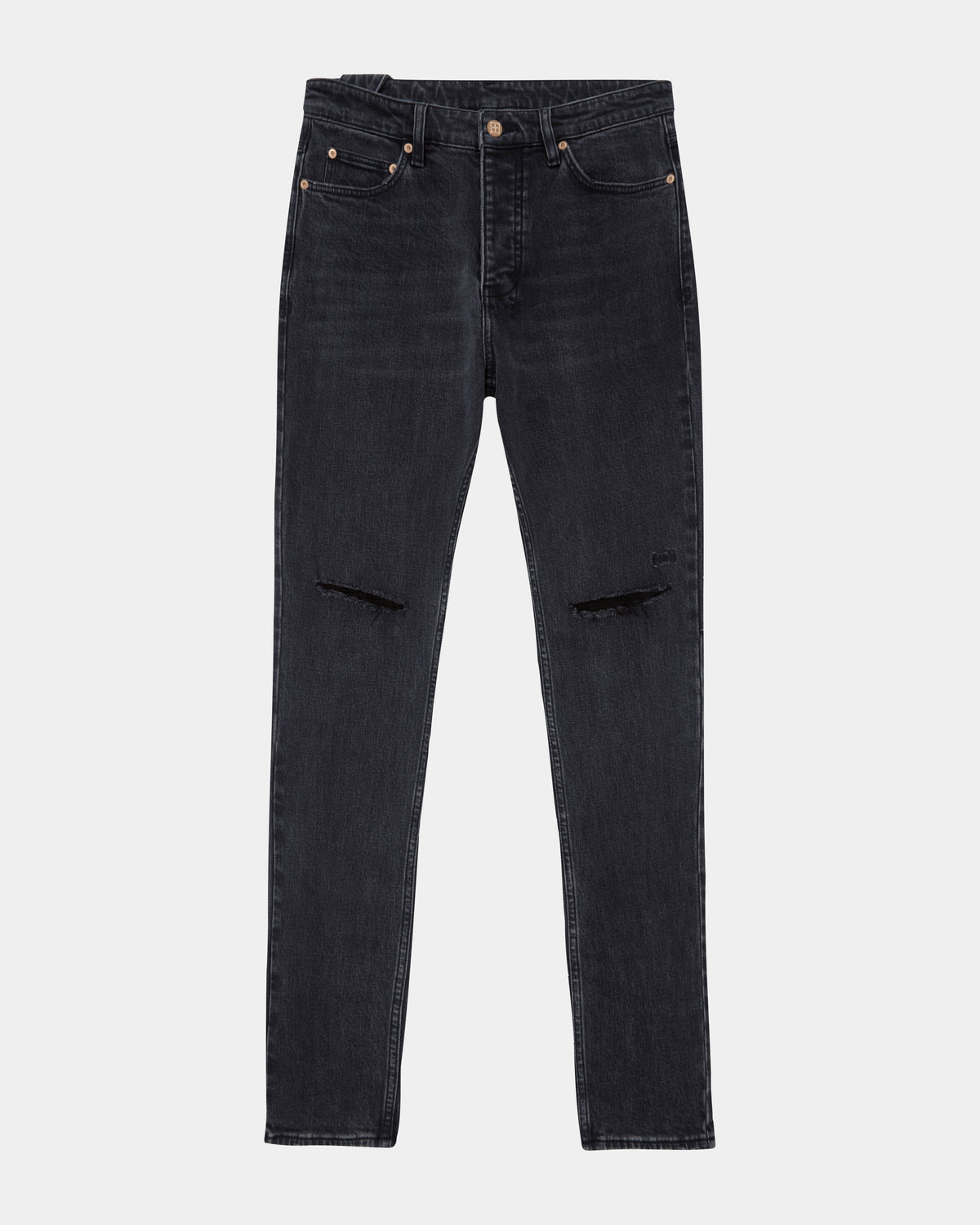 Mens Chitch All Hands Slim Denim Jeans - Black