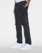 Mens Chitch All Hands Slim Denim Jeans - Black