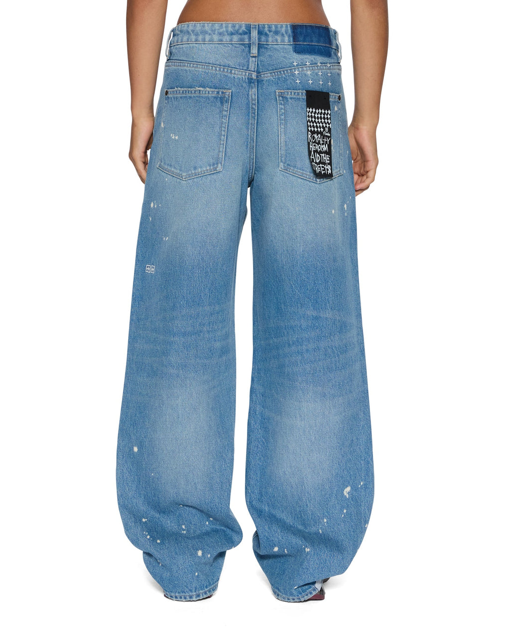 Womens Empire Jean Surge Relaxed Straight Denim Jeans - Denim