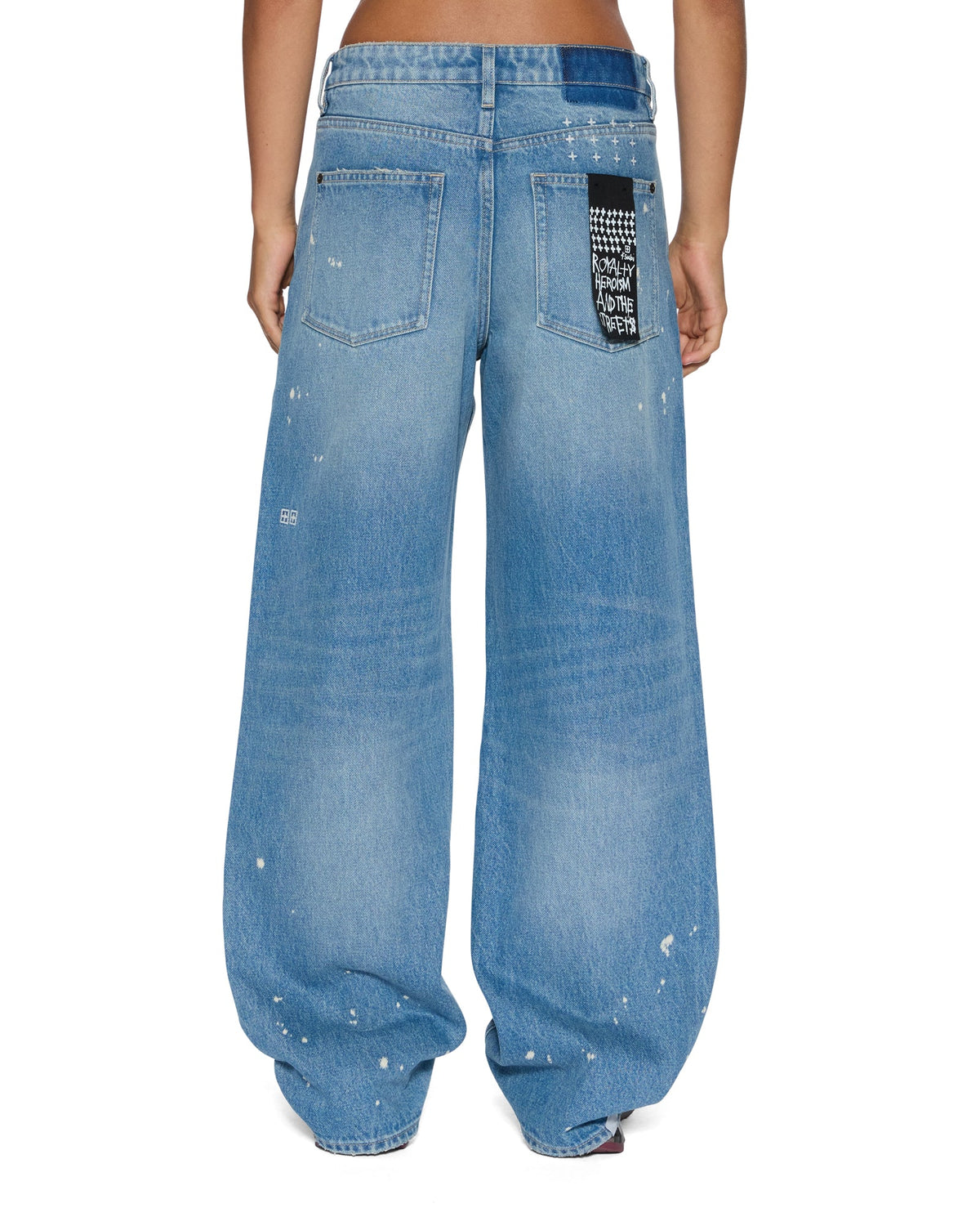 Womens Empire Jean Surge Relaxed Straight Denim Jeans - Denim