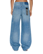 Womens Empire Jean Surge Relaxed Straight Denim Jeans - Denim