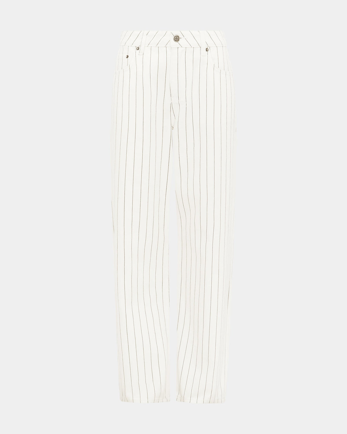Womens Low Rider Prophetik Baggy Denim Jeans - White
