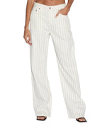 Womens Low Rider Prophetik Baggy Denim Jeans - White
