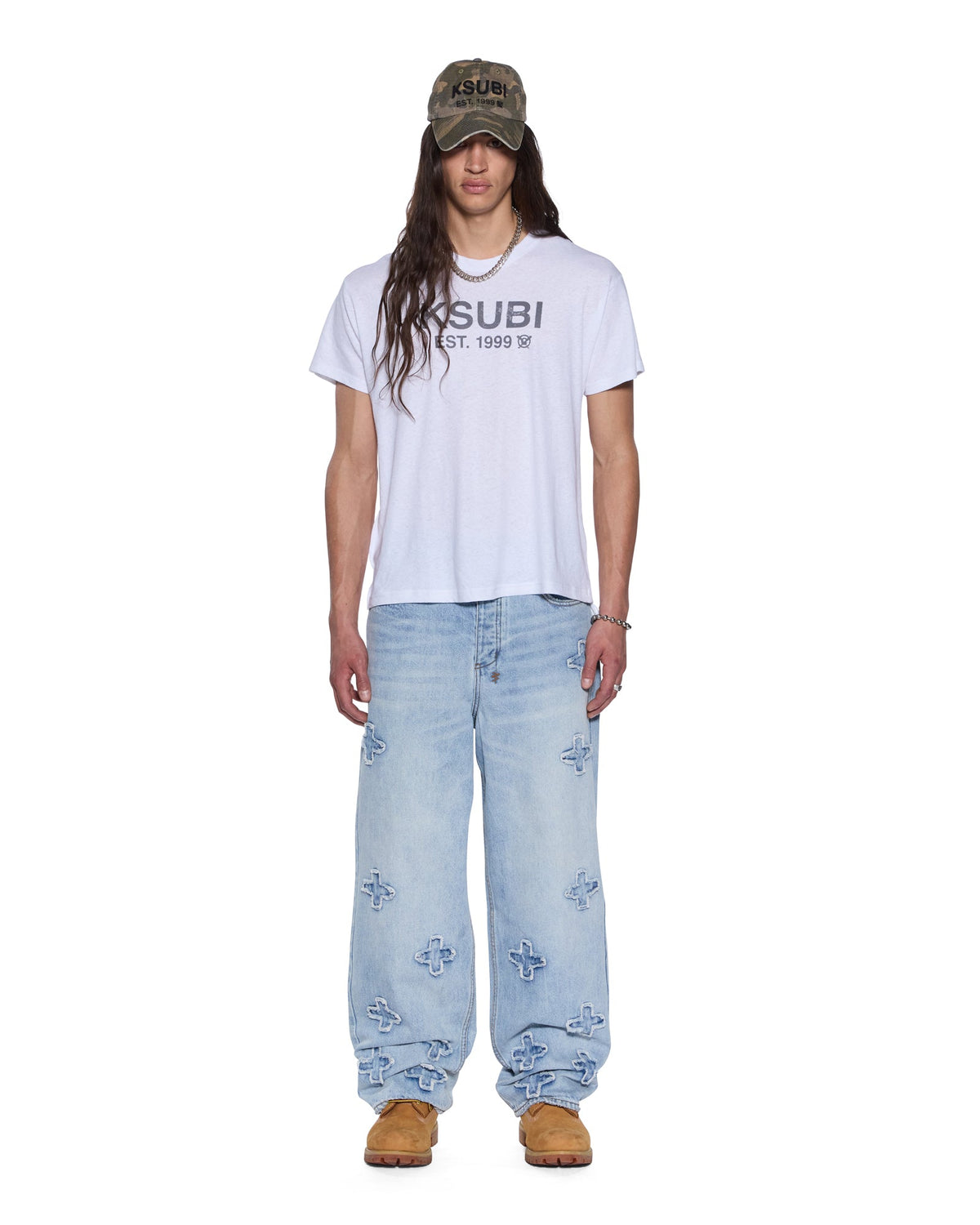 Mens Maxx Kraftwerk Baggy Denim Jeans - Denim