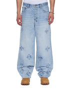 Mens Maxx Kraftwerk Baggy Denim Jeans - Denim