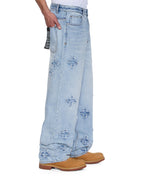 Mens Maxx Kraftwerk Baggy Denim Jeans - Denim