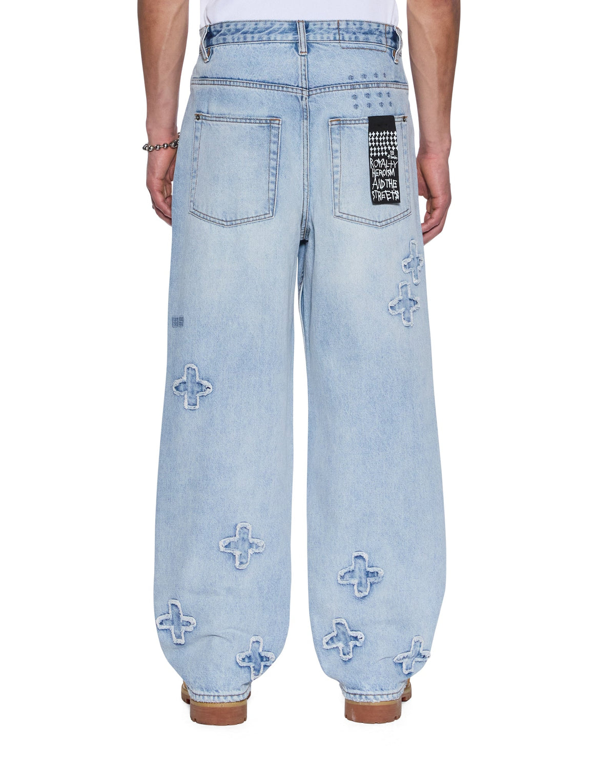 Mens Maxx Kraftwerk Baggy Denim Jeans - Denim