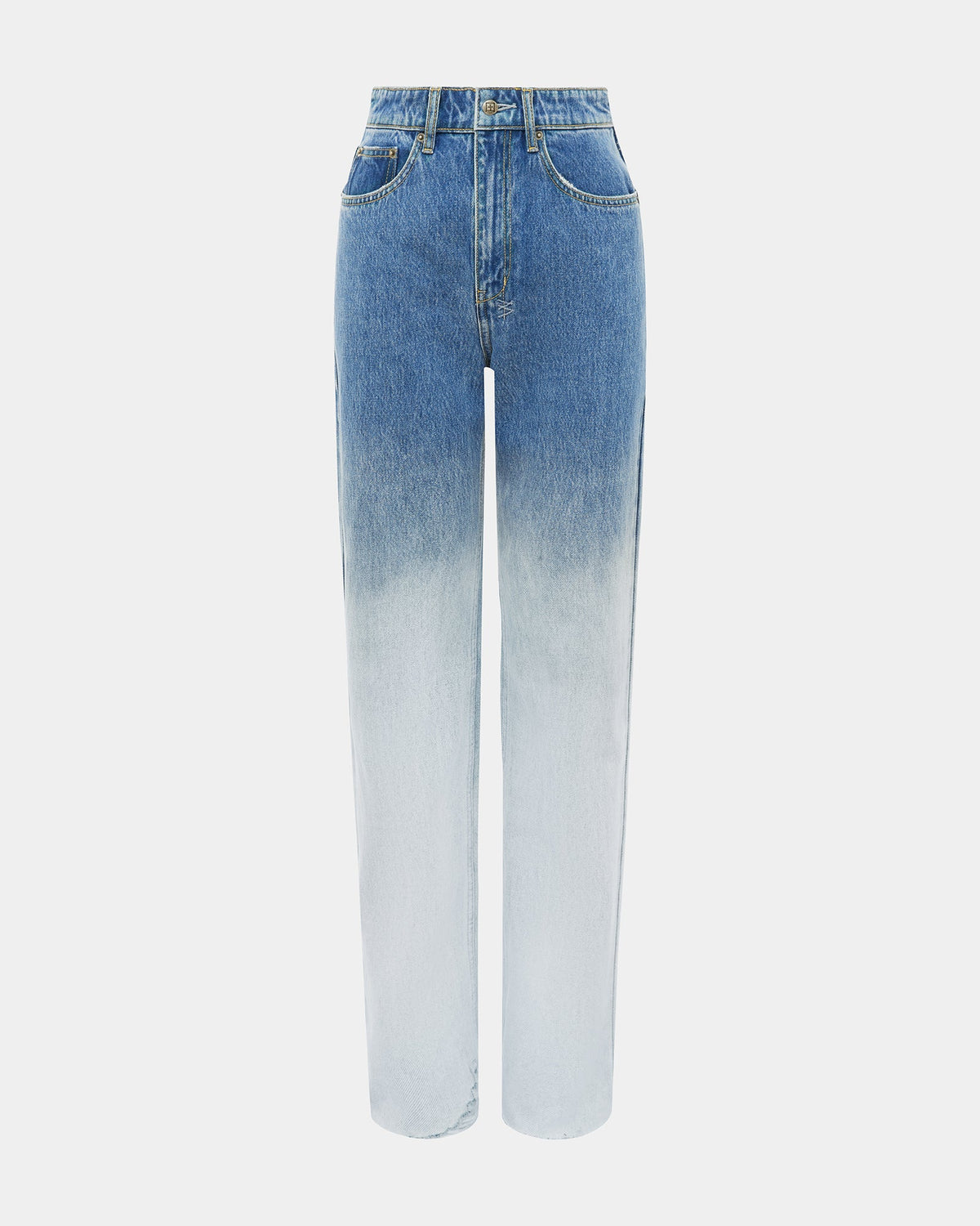 Womens Playback Glacier Straight Denim Jeans - Denim