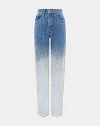 Womens Playback Glacier Straight Denim Jeans - Denim