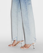 Womens Playback Glacier Straight Denim Jeans - Denim