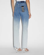 Womens Playback Glacier Straight Denim Jeans - Denim