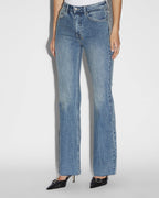 Womens Soho Overkast Flare Denim Jeans - Denim