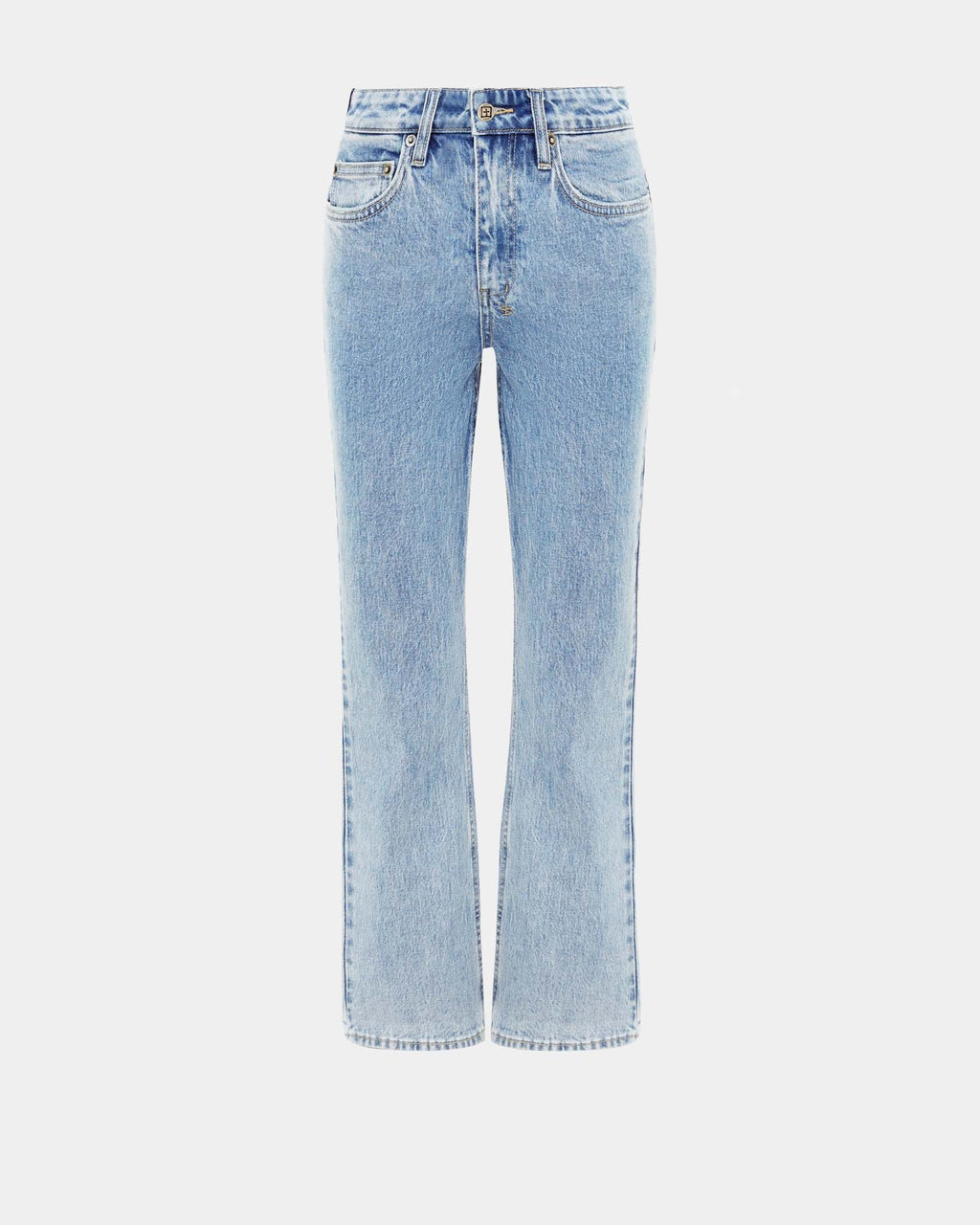 Womens Soho Crop Authentik Flare Denim Jeans - Denim