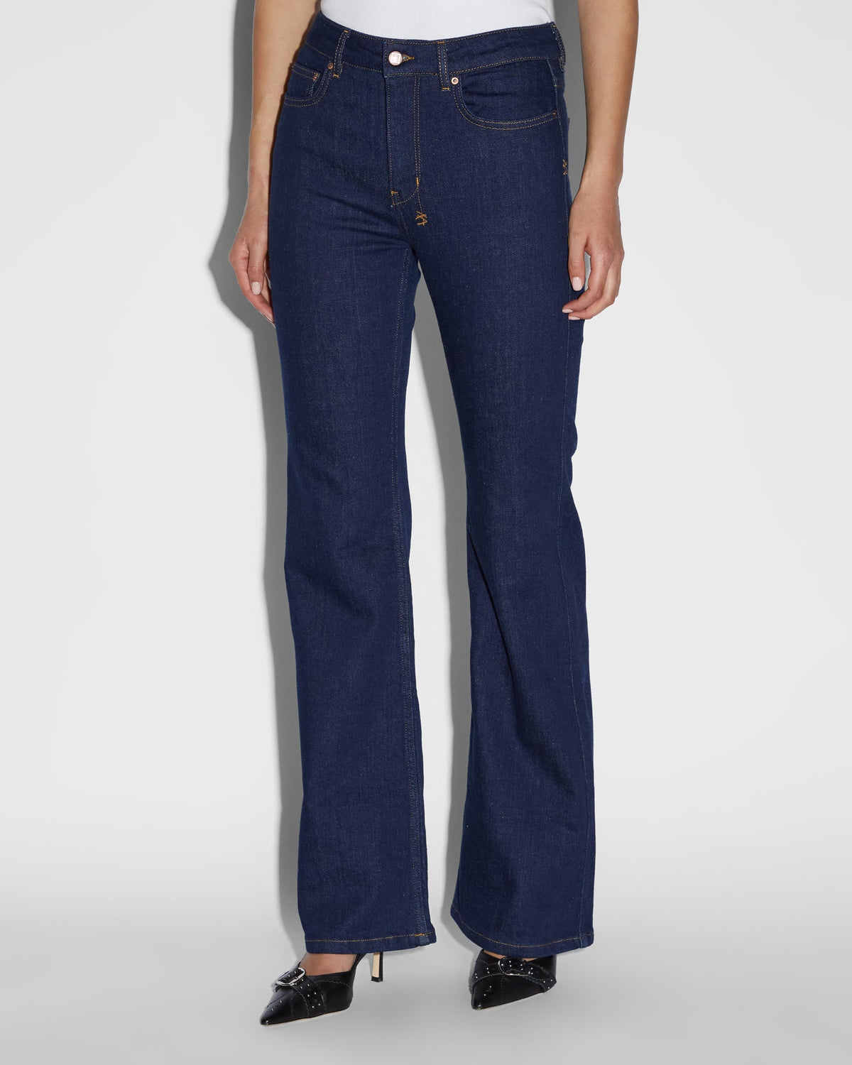 Womens Soho Legacy Flare Denim Jeans - Denim