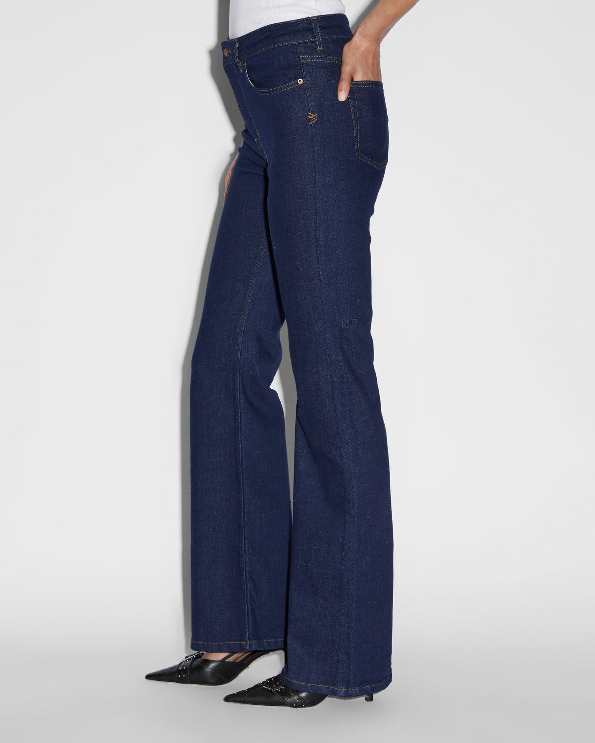 Womens Soho Legacy Flare Denim Jeans - Denim