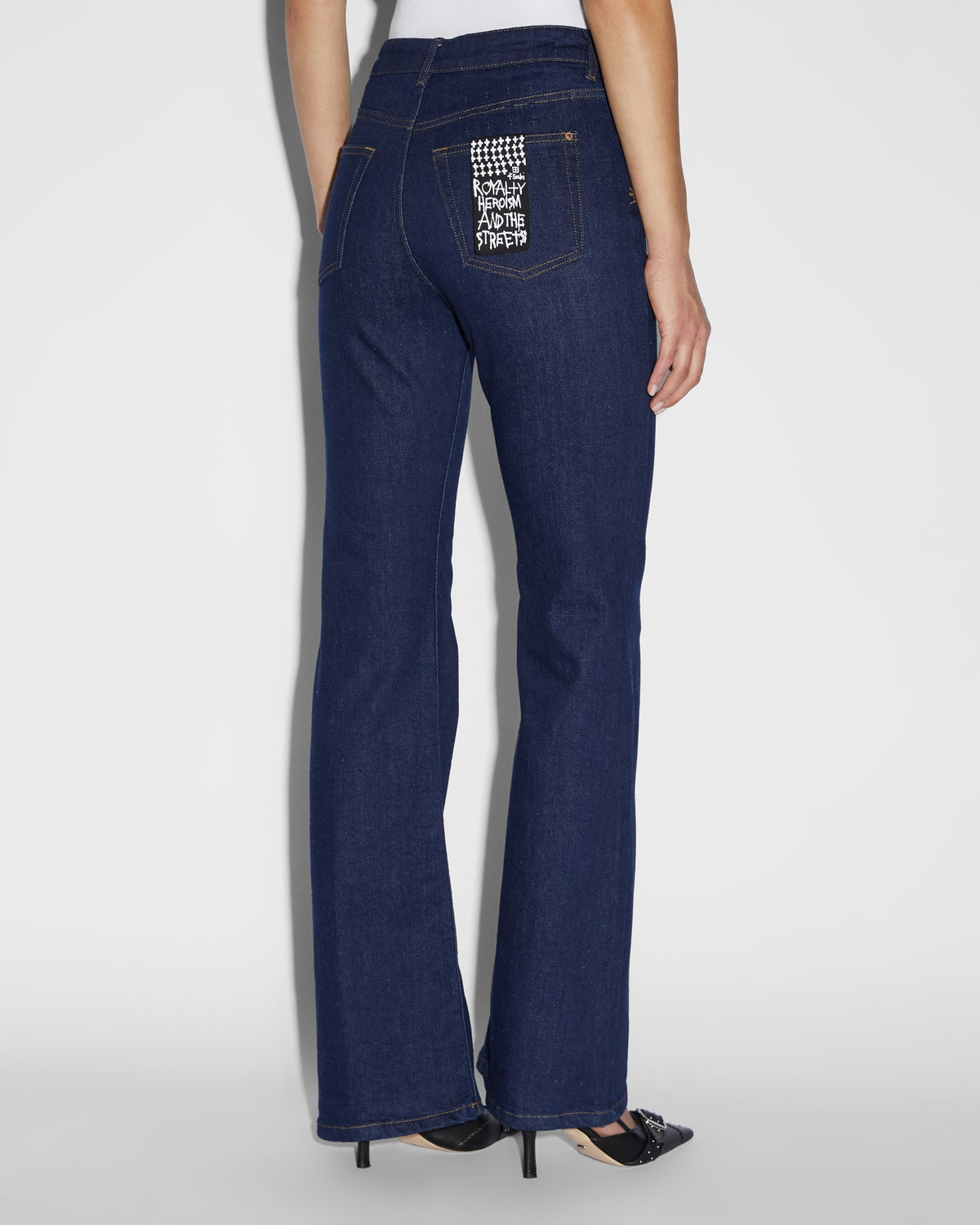 Womens Soho Legacy Flare Denim Jeans - Denim