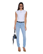Womens Spray On Xtra Deja Vu Skinny Denim Jeans - Denim