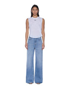 Womens Strider Horizon Wide Denim Jeans - Denim