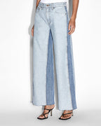 Womens Swinger Jean Recreate Wide Denim Jeans - Denim
