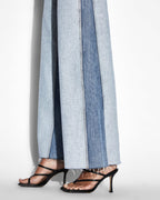 Womens Swinger Jean Recreate Wide Denim Jeans - Denim