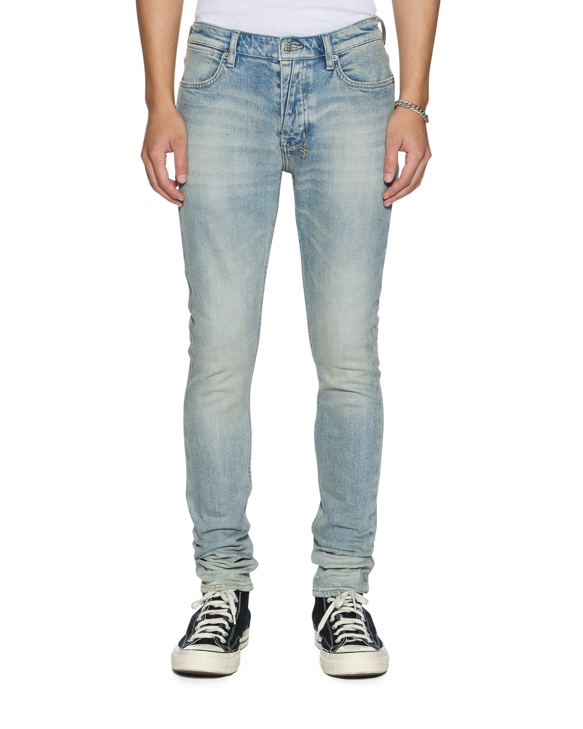 Mens Van Winkle Astral Sott Skinny Denim Jeans - Denim