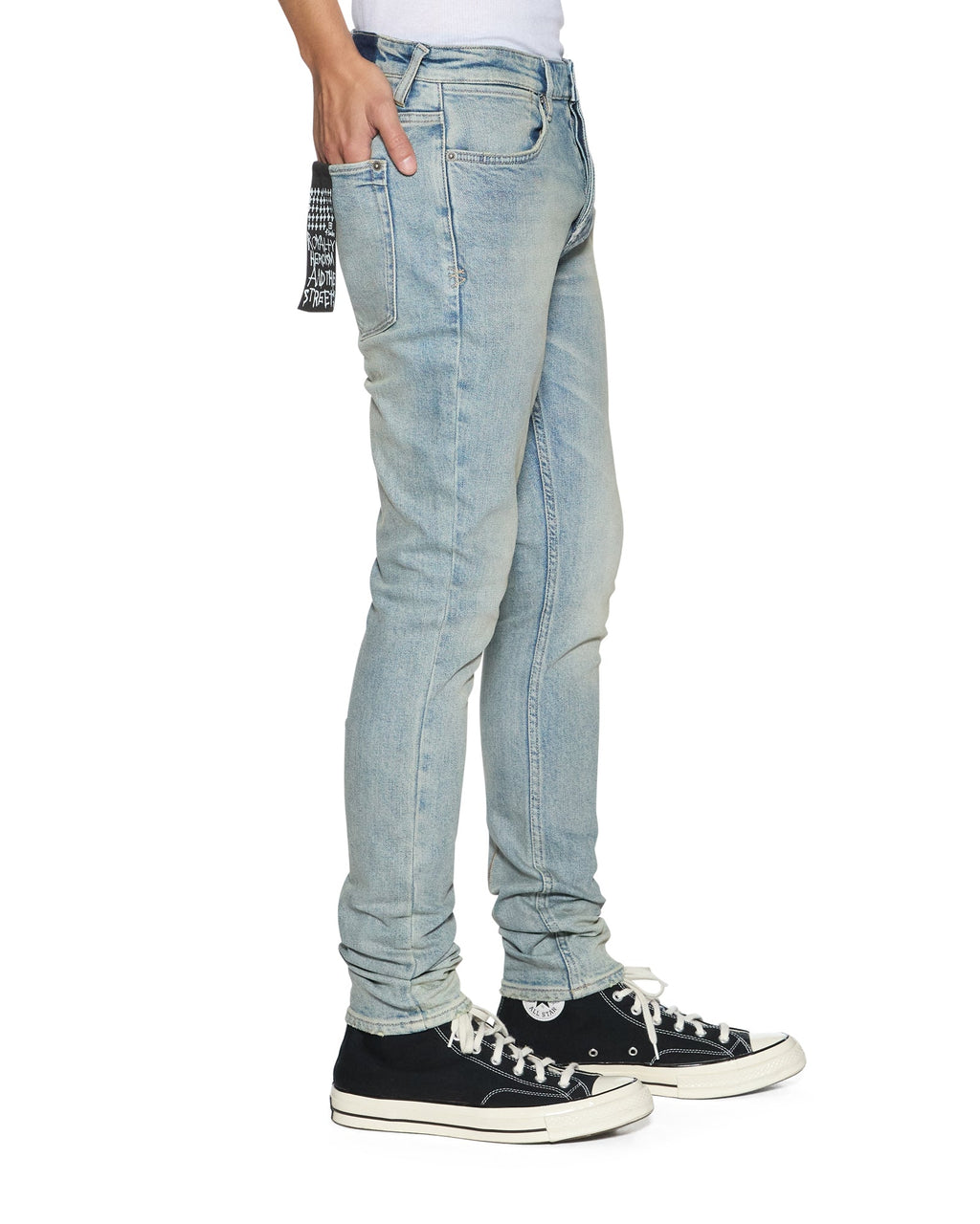 Mens Van Winkle Astral Sott Skinny Denim Jeans - Denim