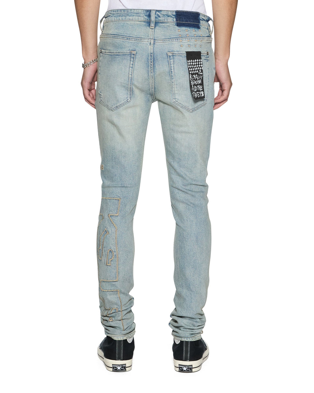 Mens Van Winkle Astral Sott Skinny Denim Jeans - Denim