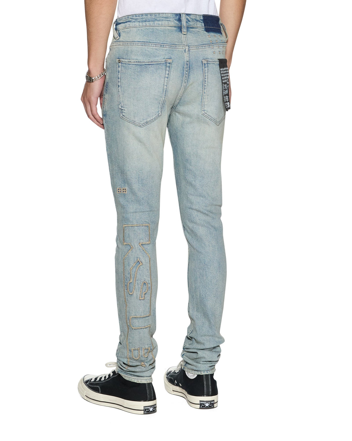 Mens Van Winkle Astral Sott Skinny Denim Jeans - Denim