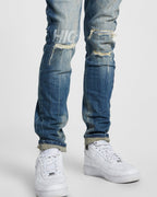 Mens Van Winkle High Rage Skinny Denim Jeans - Denim