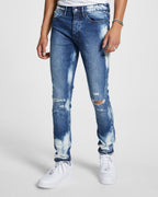 Mens Van Winkle The Heavens Skinny Denim Jeans - Denim