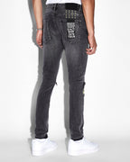 Mens Van Winkle Dance Klass Skinny Denim Jeans - Black