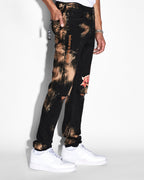 Mens Van Winkle Hellfire Skinny Denim Jeans - Black