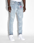 Mens Van Winkle Kash Box Skinny Denim Jeans - Denim