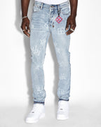 Mens Van Winkle Kash Box Skinny Denim Jeans - Denim