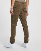 Mens Wolfgang Clay Tapered Denim Jeans - Brown