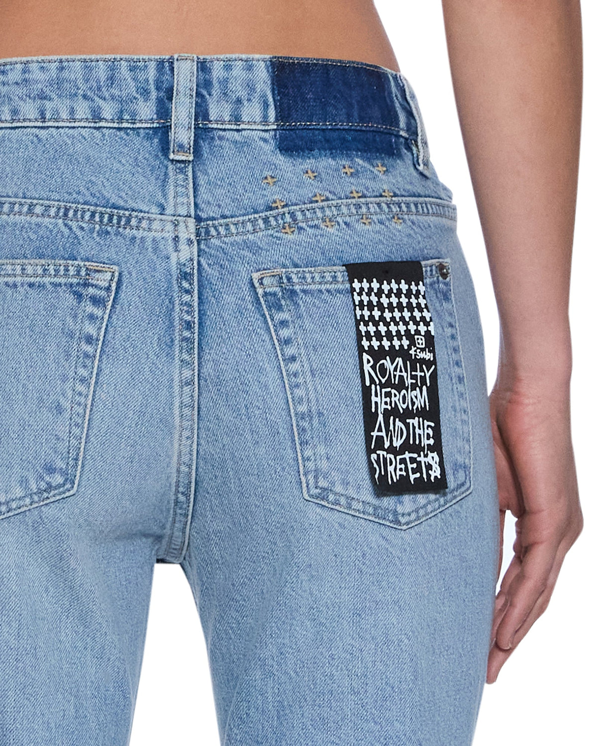 Womens Frontier Soho Kulture Krystal Bootcut Denim Jeans - Denim