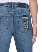 Mens Hazlow Relik Straight Denim Jeans - Denim