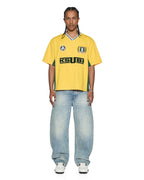 Mens Offside Ss Jersey Gold Relaxed Fashion Tops - Gold