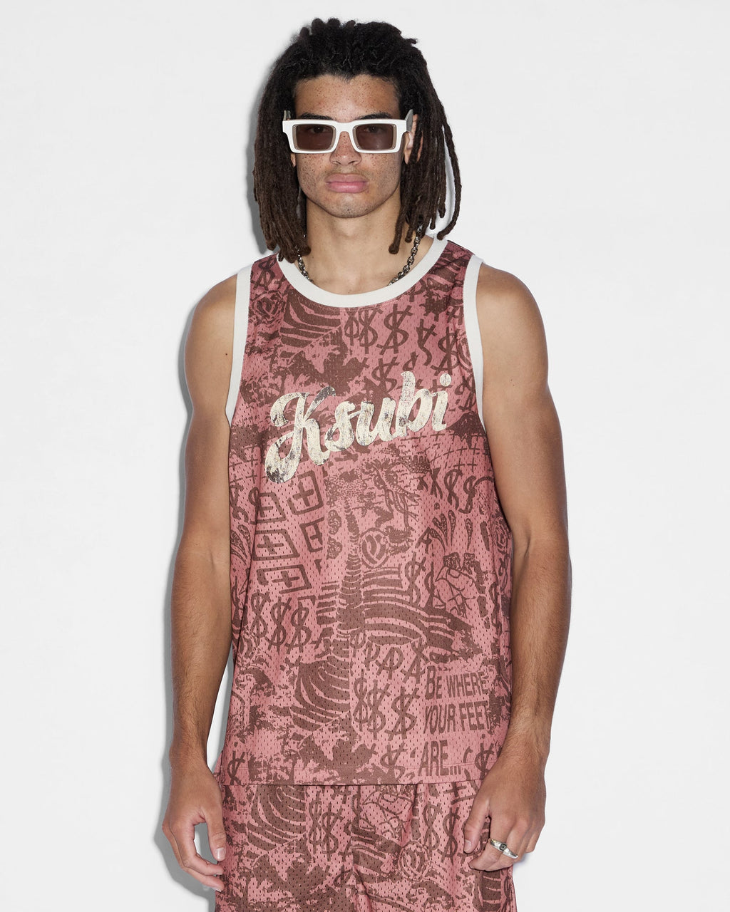 Mens Mills Ikon Jersey Multi Boxy Fashion Tops - Multi Colour