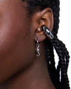 Barbed Wire Earrings Silver Jewellery - Silver