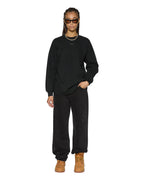Womens Sott Oh G Crew Black Oversized Fleece - Black