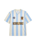 Mens Offside Ss Jersey Skyblu Relaxed Fashion Tops - Blue