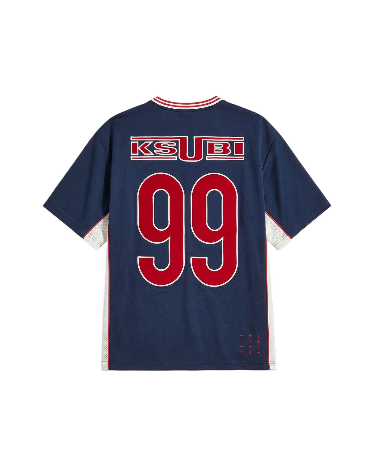 Mens Offside Ss Jersey Navy Relaxed Fashion Tops - Navy