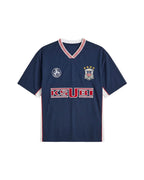 Mens Offside Ss Jersey Navy Relaxed Fashion Tops - Navy