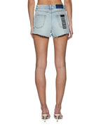 Womens Kali Short Exposed Statik Fitted Walkshorts - Denim