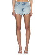 Womens Kali Short Exposed Statik Fitted Walkshorts - Denim