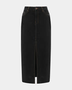 Womens Kara Maxi Skirt Pitch Straight Skirts - Black